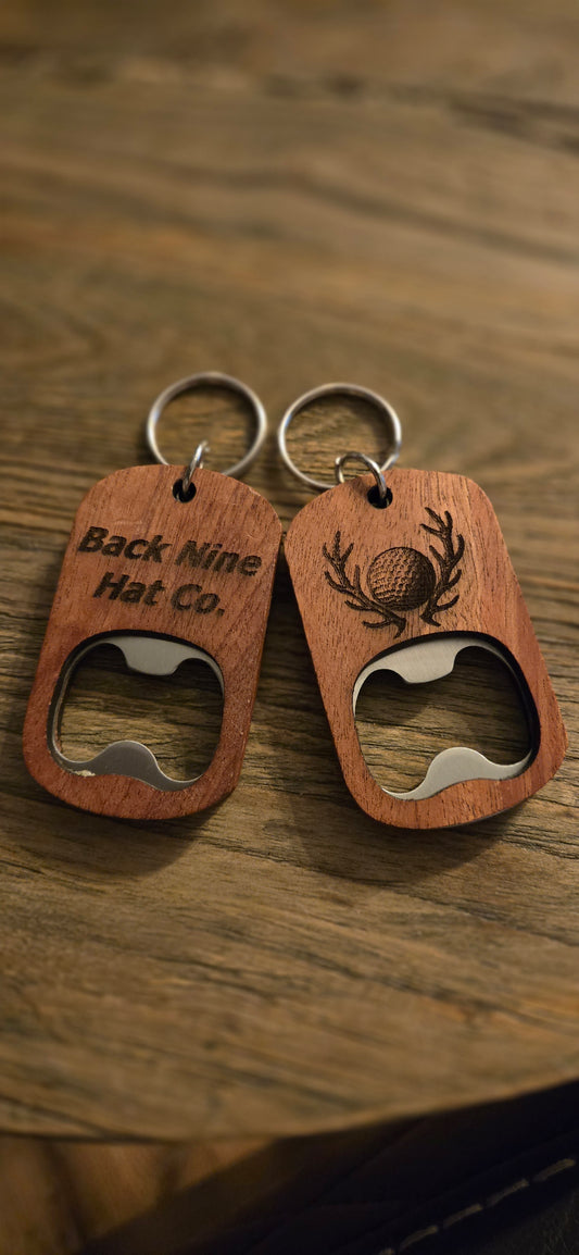 Back Nine Hat Co bottle opener